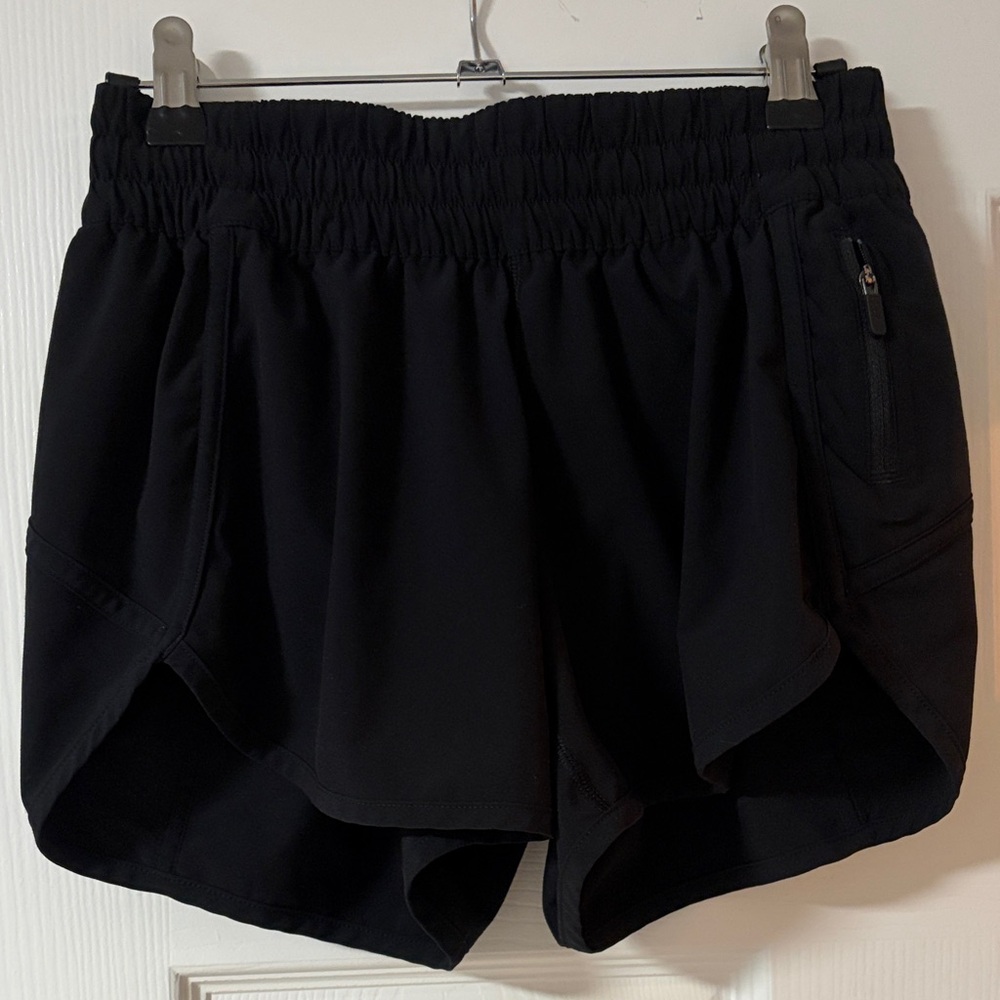 lululemon athletica Black Women's Athletic Running Shorts